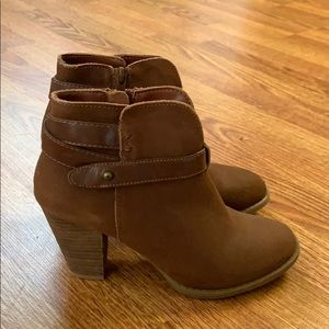Brown Ankle Booties